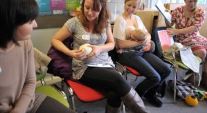 Social support is vital in enabling breastfeeding. Photo: