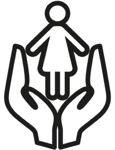 Infographic icon child protection